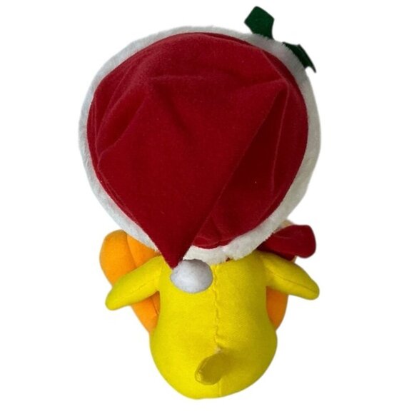 Tweety Bird Looney Tunes Plush Toy with Santa Hat 9” - Picture 7 of 16